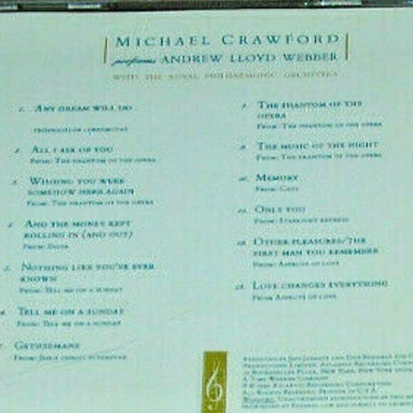 Michael Crawford 4 CD Lot Love Songs Christmas - Picture 5 of 5
